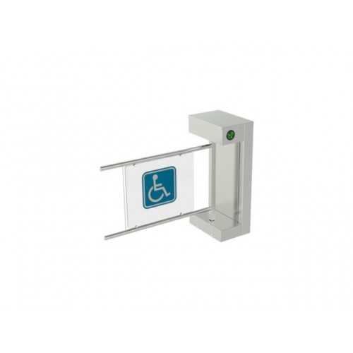 Turnstile for people with reduced mobility